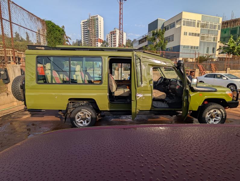 Safari car for hire in Kigali