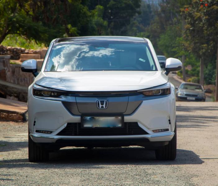 Full electric car rental for hire in Kigali