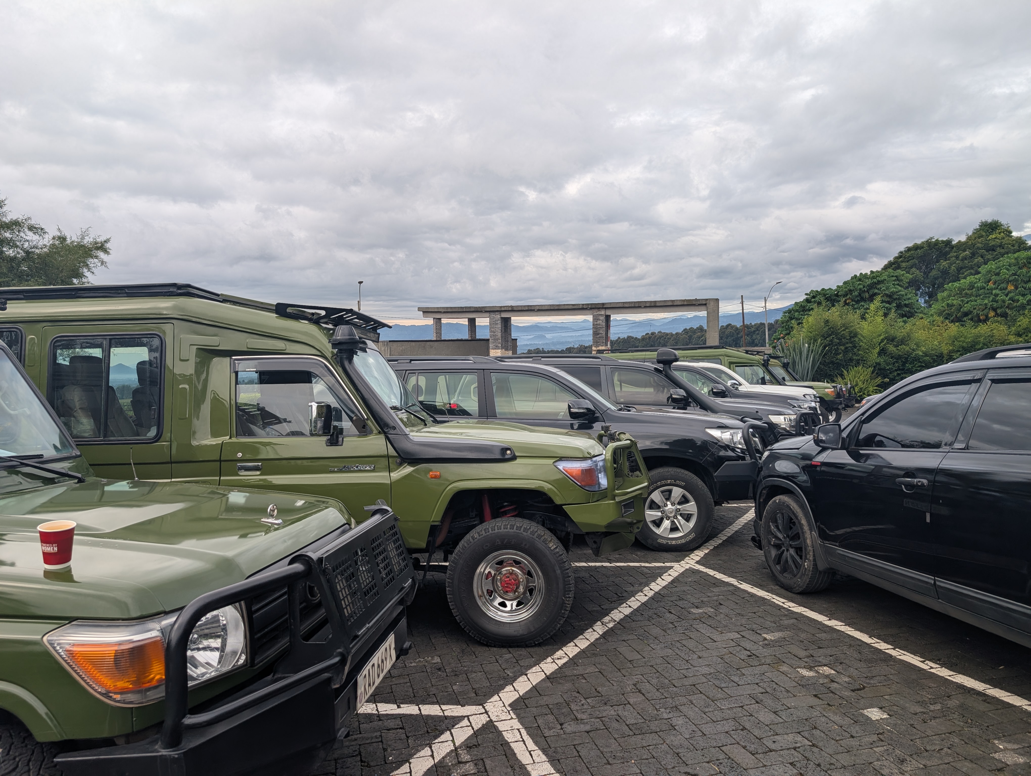 Toyota land cruiser for hire in Kigali