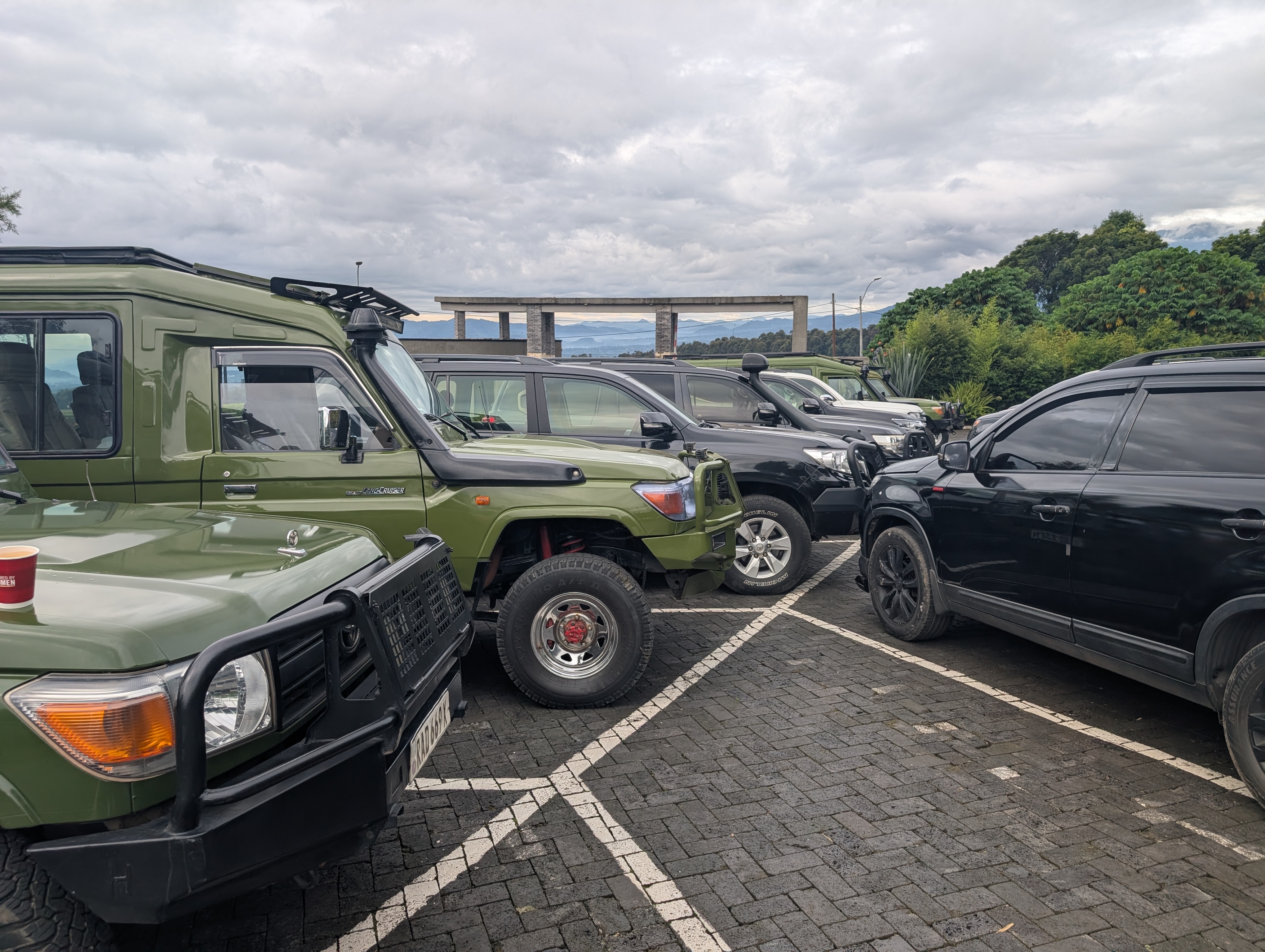 Safari car for hire in Kigali